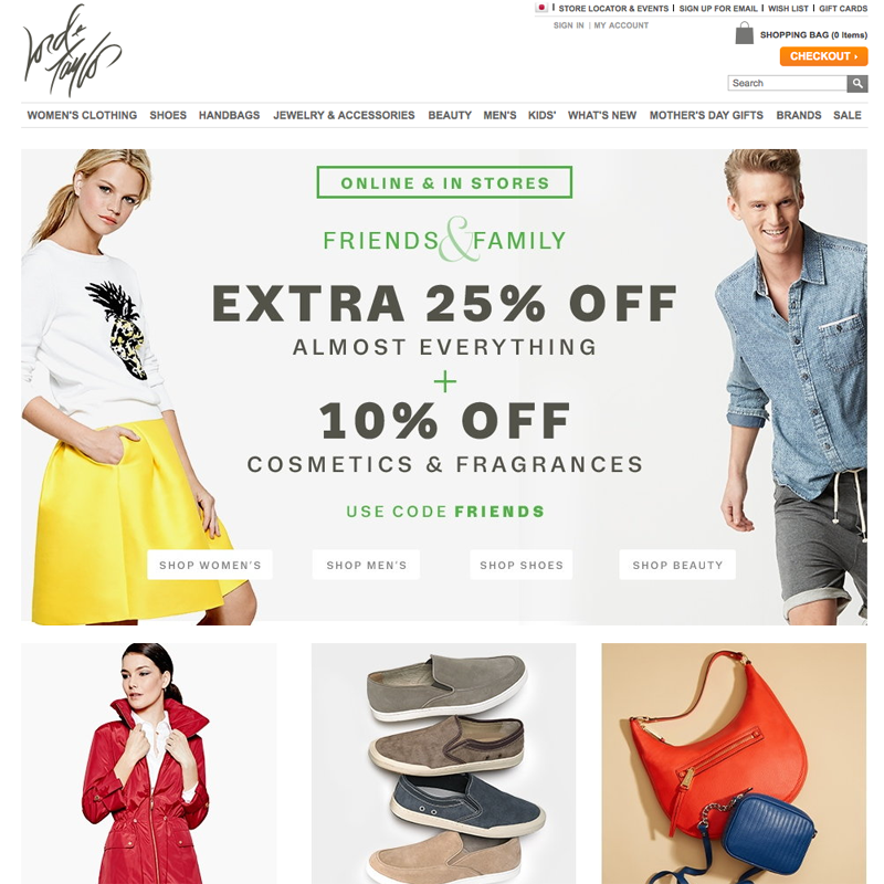 Lord & sales taylor handbags sale