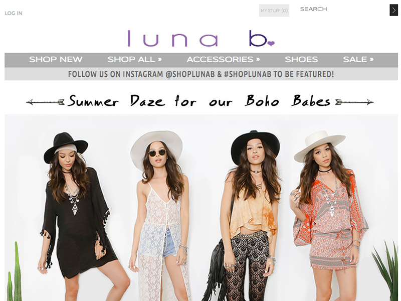 SHOP LUNA B