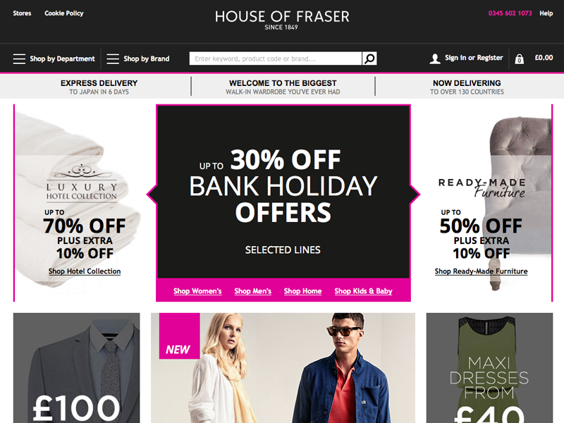 HOUSE OF FRASER